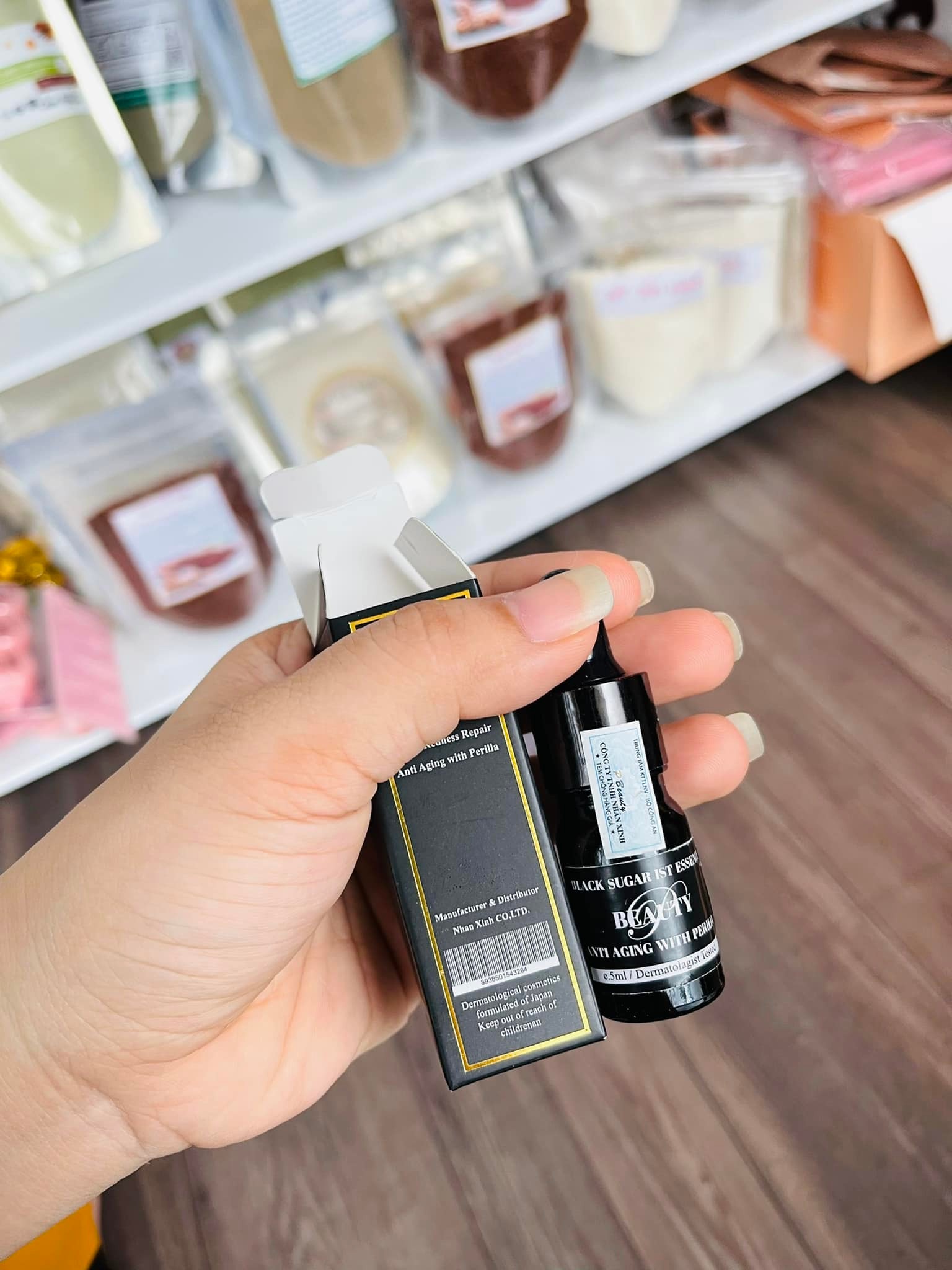 Serum đường đen Black Sugar Essence 5ml