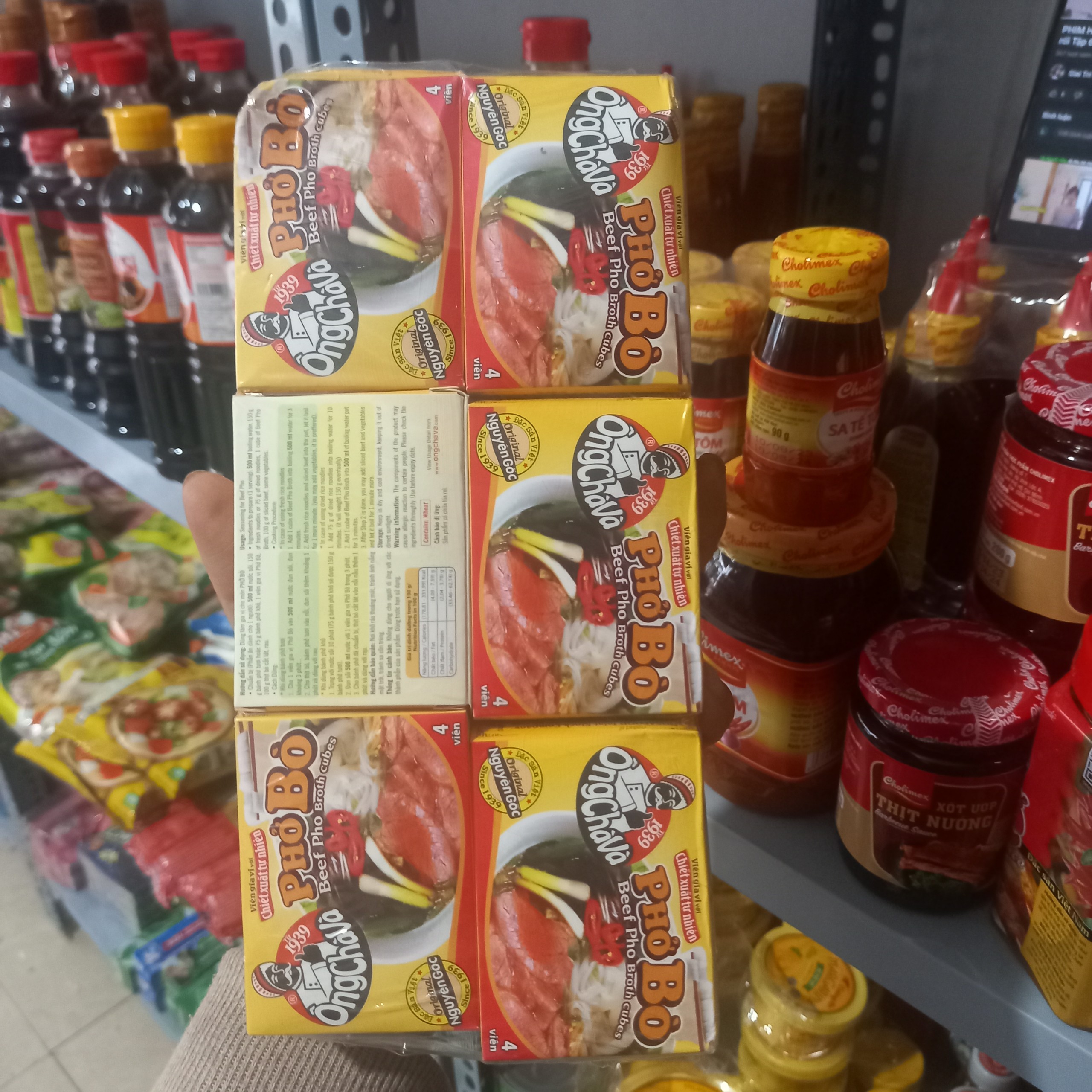 Viên gia vị phở bò ông chà và 75g