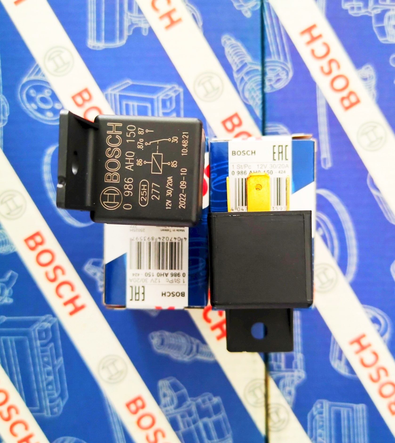 Relay Rờ le Bosch 5 Chân 12V 30A
