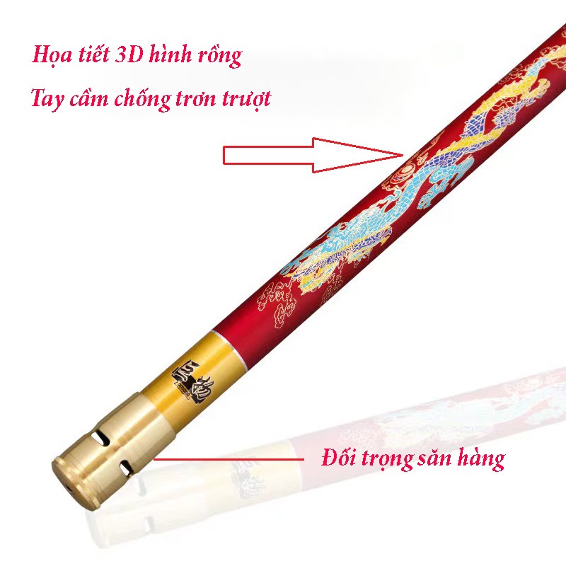 Cần câu đài hỏa long 6h