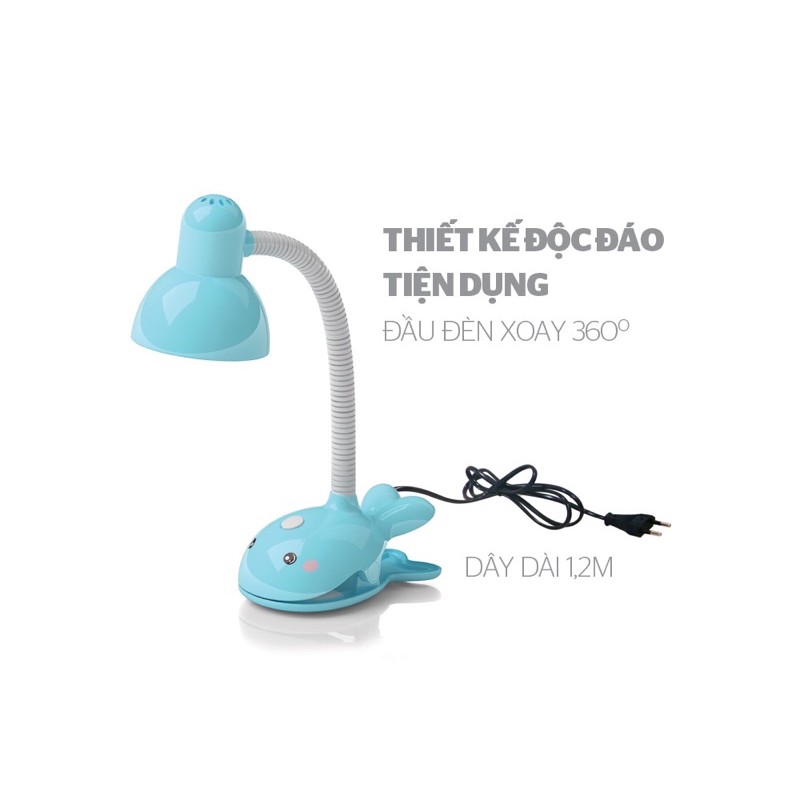 Đèn bàn học sinh SUNHOUSE SHE-15LED-A6 ( Đèn Led chống cận, hàng , bền đẹp, giá rẻ )