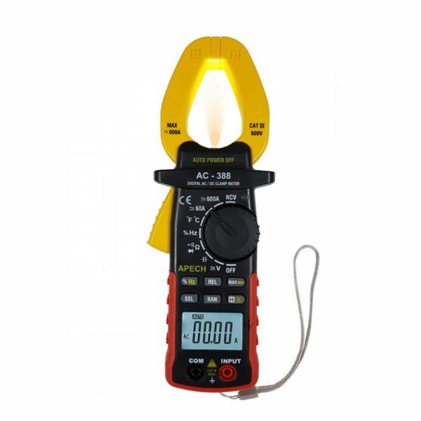 [HCM]Ampe kìm đo dòng AC/DC APECH AC-388 (600A)