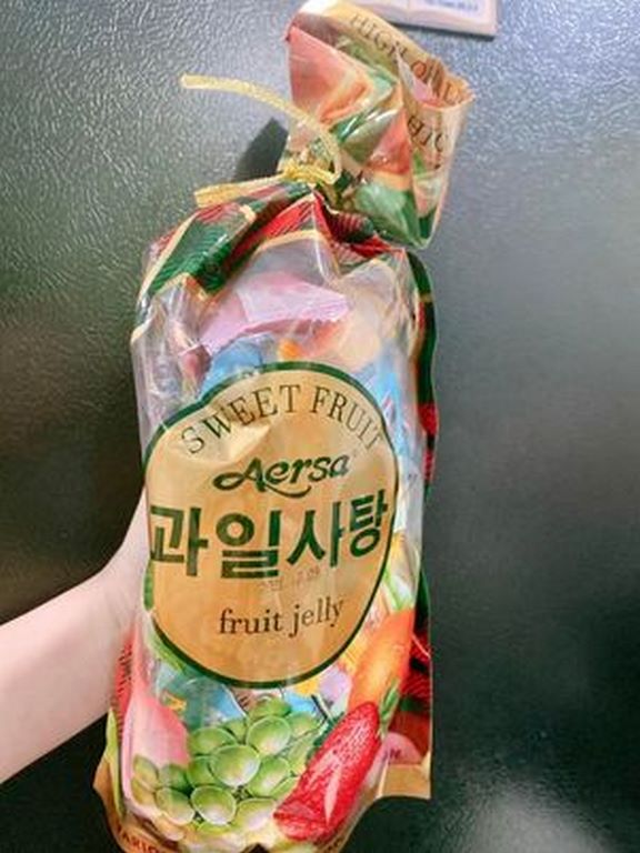 Kẹo dẻo mix trái cây hàn quốc aersa - 450g 1 túi