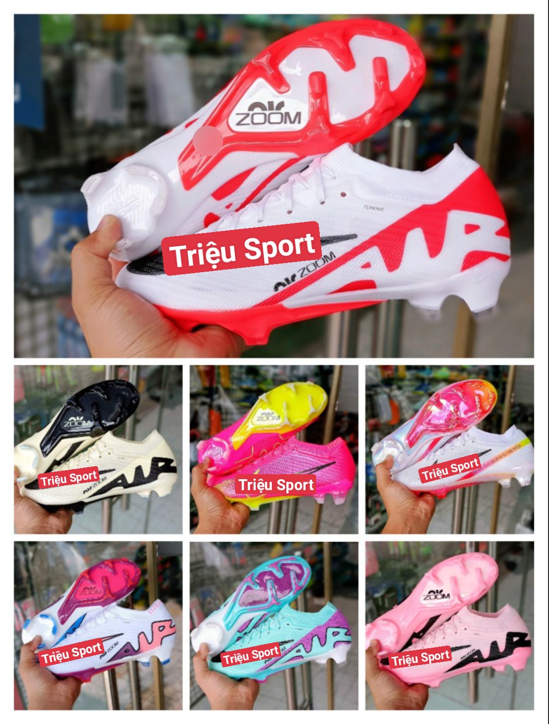 giày đá bóng mercurial vapor 15 elite ( tặng tất +  hộp )
