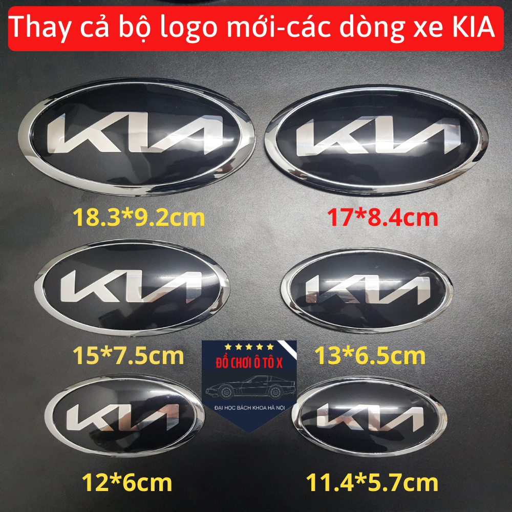 Logo KIA mới cho tất cả các dòng xe