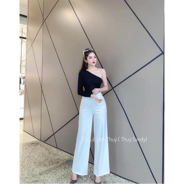 Quần ống suông khoá sườn hot hit
