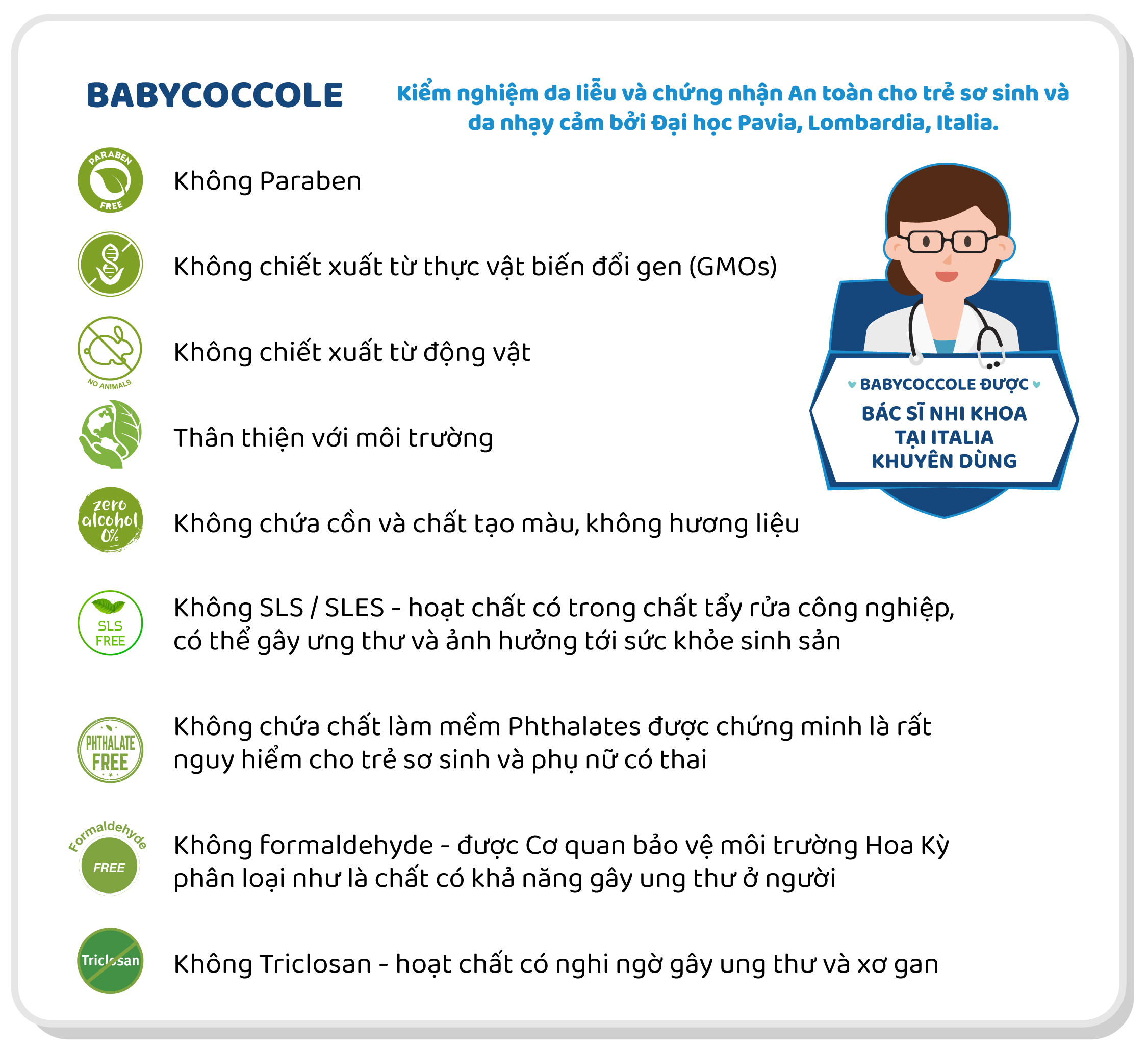 Phấn Rôm Nước Babycoccole 0M+ 30ml với Tinh Bột Bắp