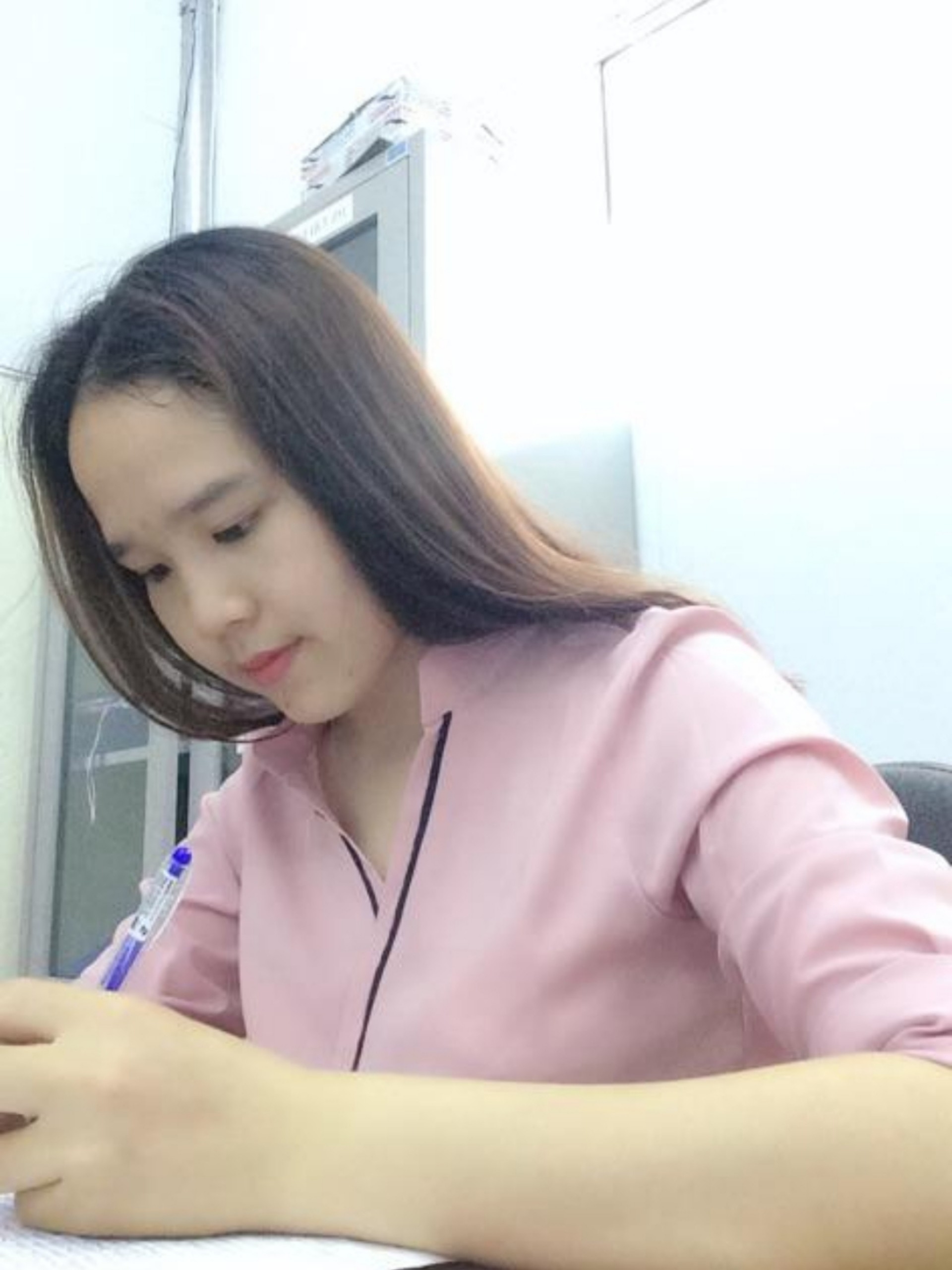 [HCM]Áo sơ mi nữ phối viền dài tay cao cấp