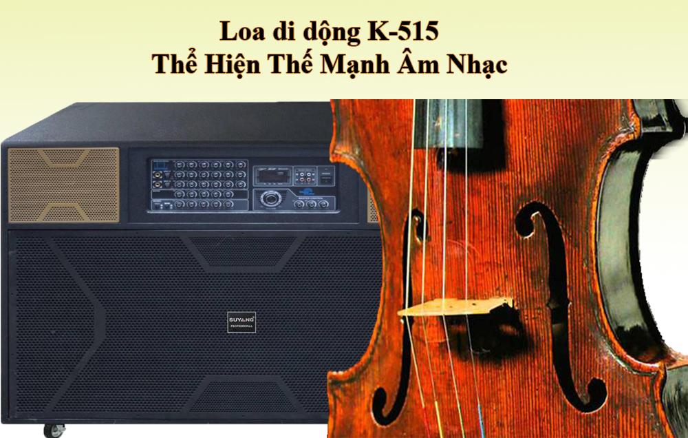 Loa Kéo Điện Cao Cấp K-515