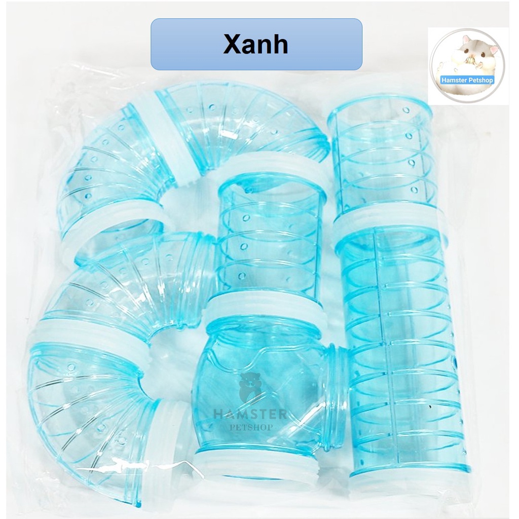 Bộ ống chui , ống nối hamster (8 ống)