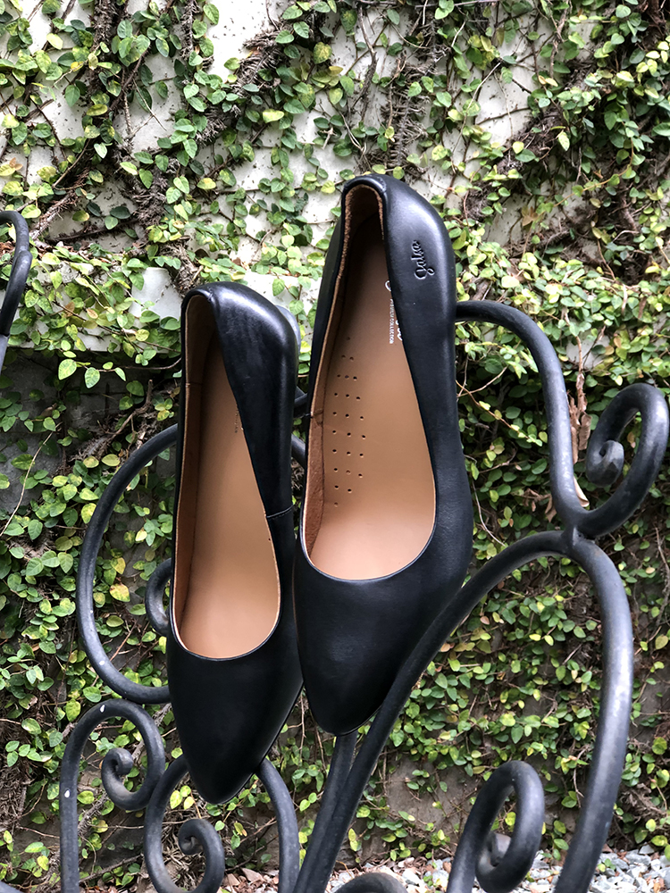 Giày nữ công sở da thật gót nhọn 7cm P05 - SALSA pumps