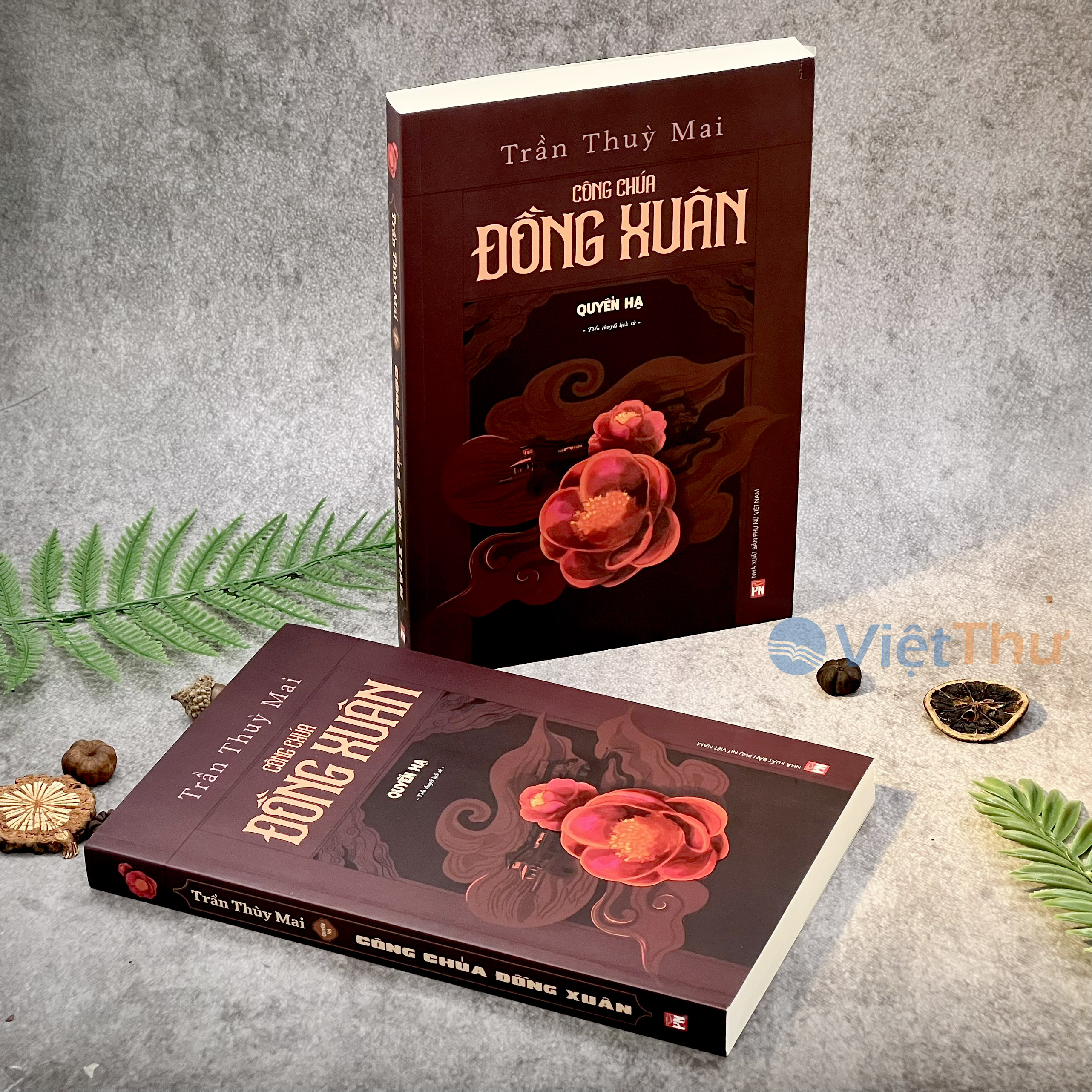 Sách - (Tiểu thuyết lịch sử trọn bộ 2 tập) CÔNG CHÚA ĐỒNG XUÂN - Trần Thùy Mai(PN)