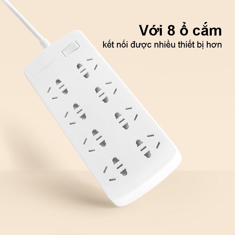 Ổ cắm điện Pisen 008(EP) (8 x AC )