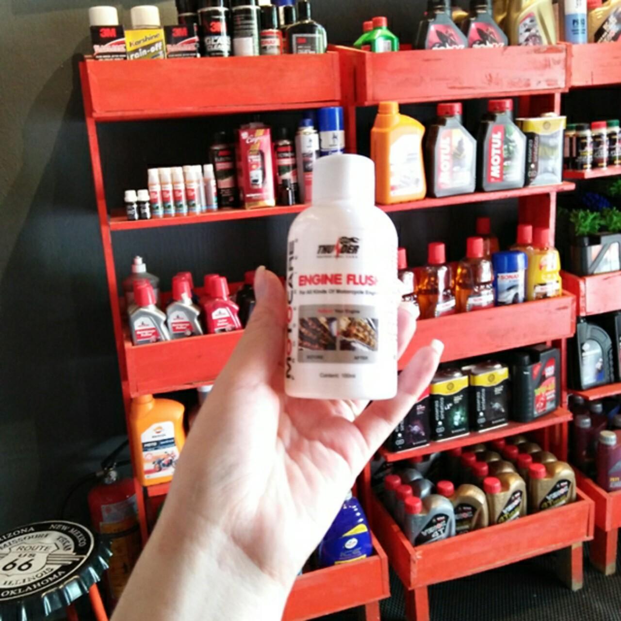 [HCM]Dung dịch súc rửa động cơ xe máy Môtô - THUNDER ENGINE FLUSH