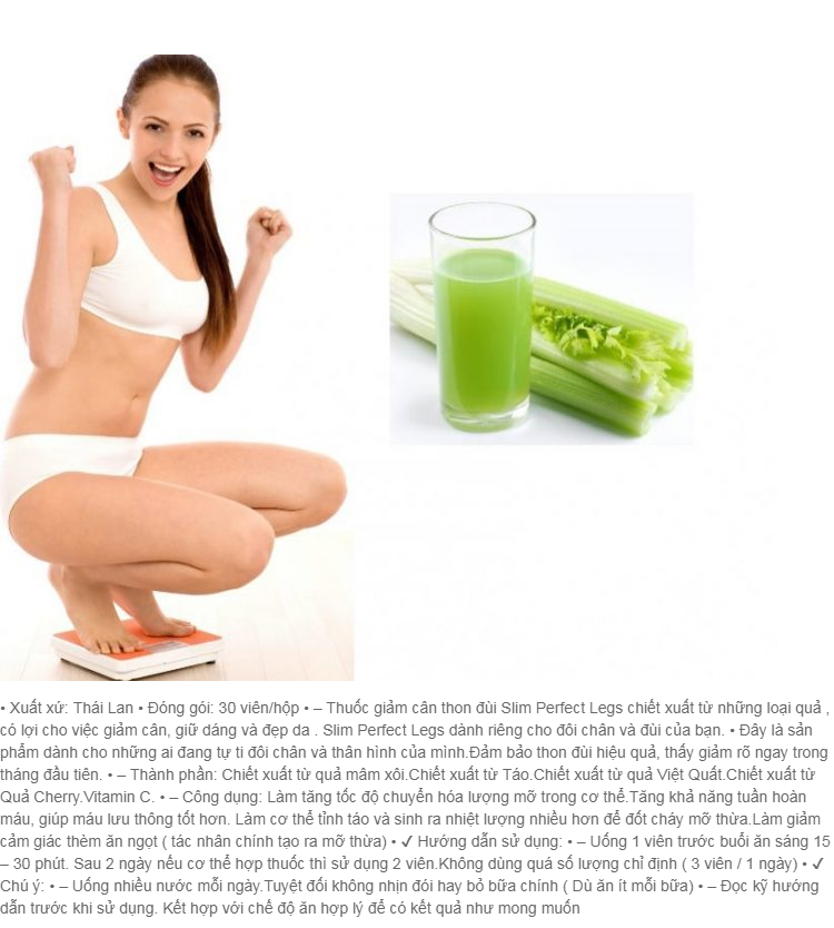 Giảm cân thon đùi - slim perfect legs