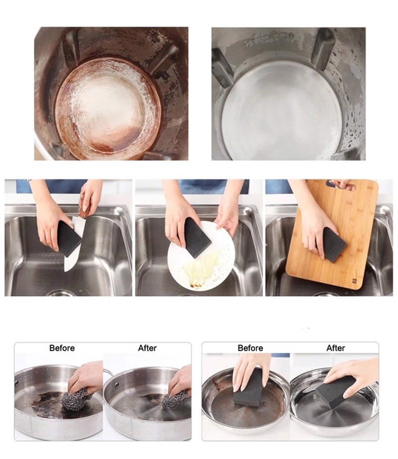 2 Miếng cọ xoong nồi đa năng