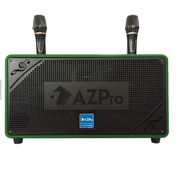 (Tặng Kèm 2 Mic) Loa Kéo Karaoke Công Suất Lớn -Loa Kéo karaoke bass đôi AZPRO AZ- 328 Chất Lượng Cao - thiết kế mạnh mẽ vỏ gỗ bọc da tổng hợp, sang trọng. bảo hành 1 năm
