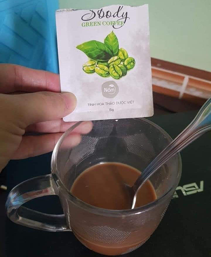 [CHÍNH HÃNG] Nấm giảm cân SBody Green Coffee dạng bột cà phê (Chuẩn cty sai đền 1 tỷ)