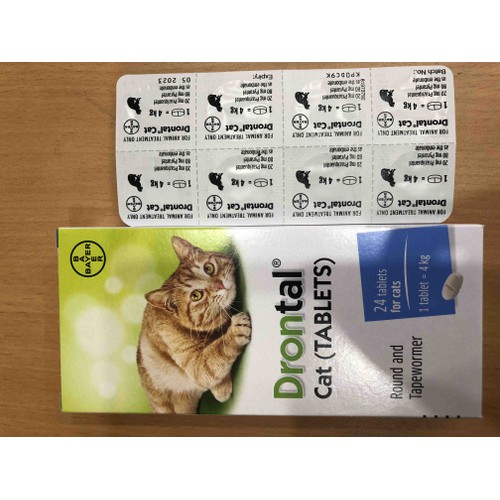 1 viên Drontal Cat - Viên sổ giun cho mèo
