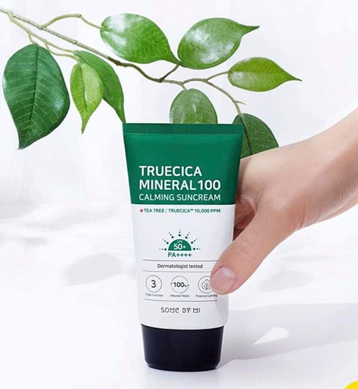 some by mi truecica mineral 100 calming suncream spf 50