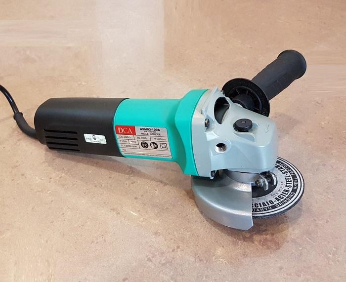 Máy mài góc 4inch 710W DCA ASM03-100A S1M-FF03-100A  (Xanh)