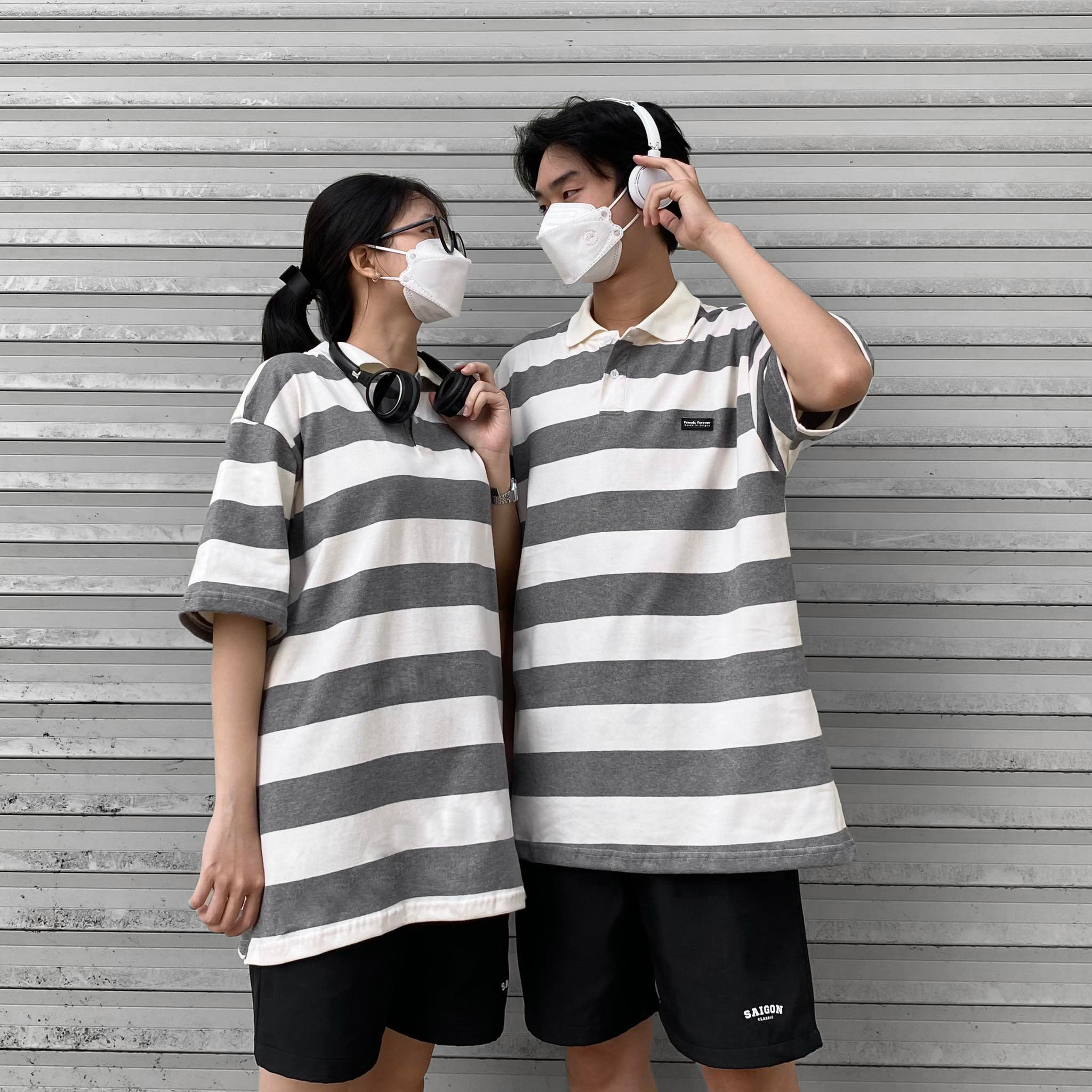 ÁO THUN FF STRIPED POLO