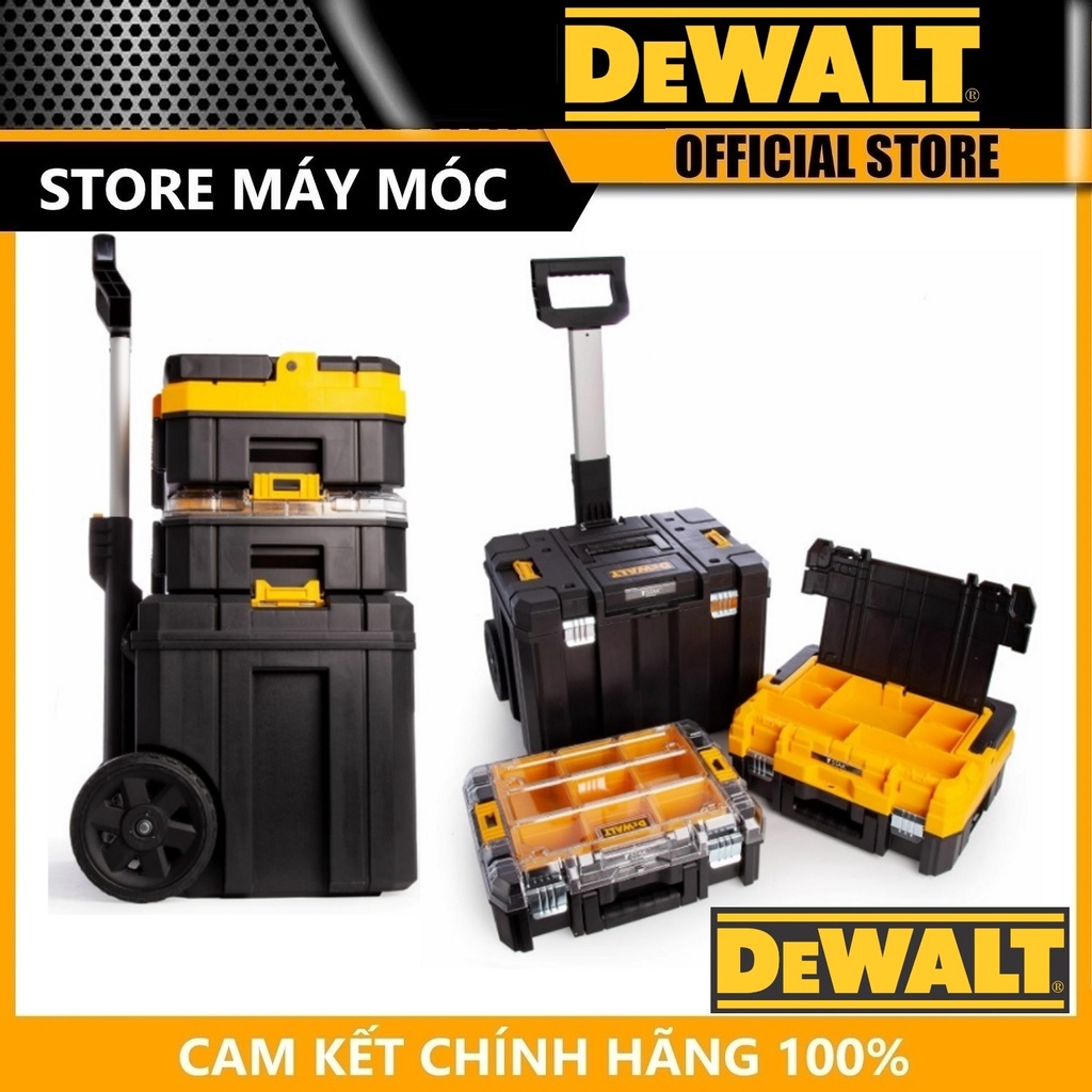 Thùng đựng đồ nghề di động mm dewalt dwst83411-1 - hàng chính hãng