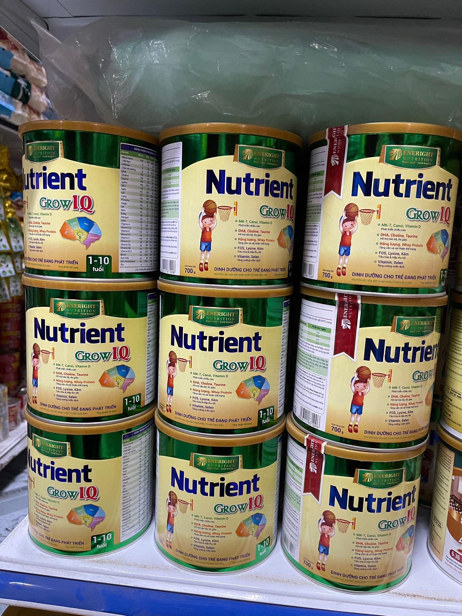 Sữa nutrient Grow IQ 700g