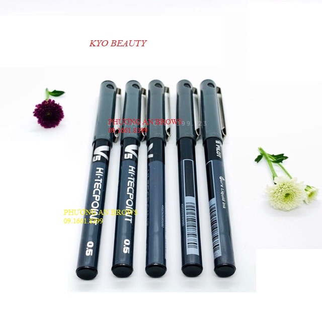 [CHÍNH HÃNG] Bút Định Hình Mày - Môi Không Trôi V5 PILOT