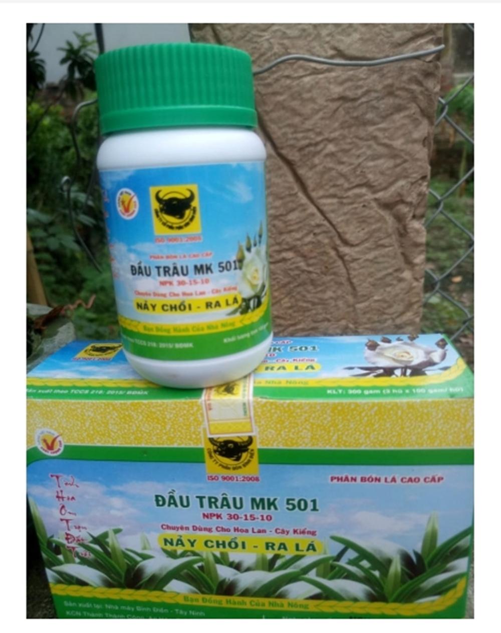 PHÂN BÓN ĐẦU TRÂU MK 501 (KÍCH NẢY CHỒI, RA LÁ)