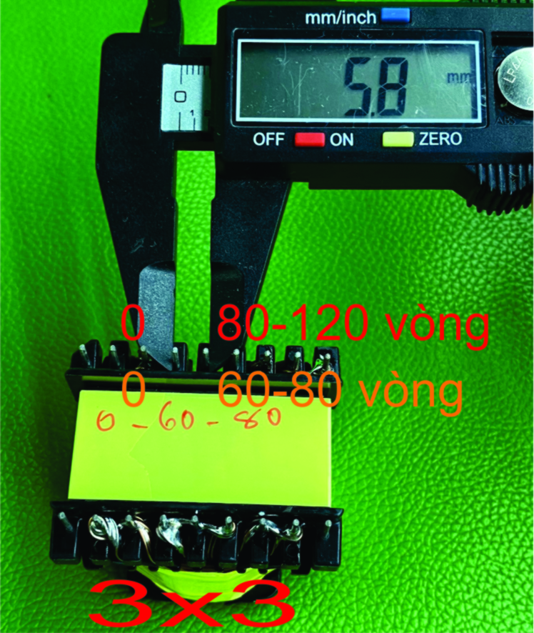 Biến áp xung EE4220 VUÔNG Quấn mới
