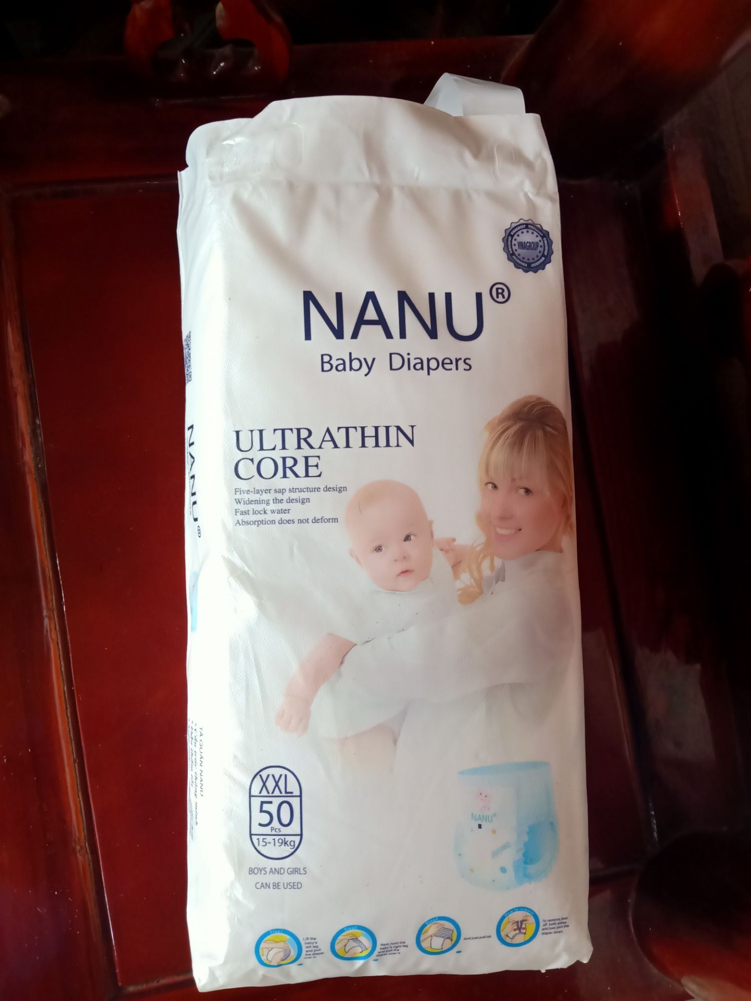 bỉm nanu  combo 100 miếng