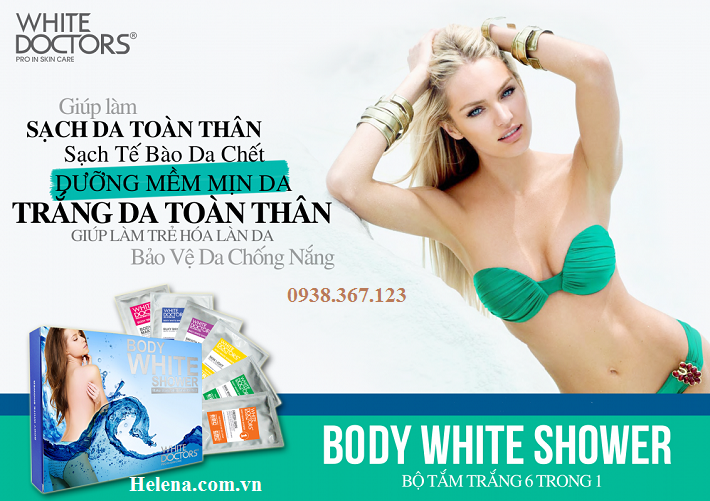 Kem tắm siêu trắng da White doctors - Body White Shower