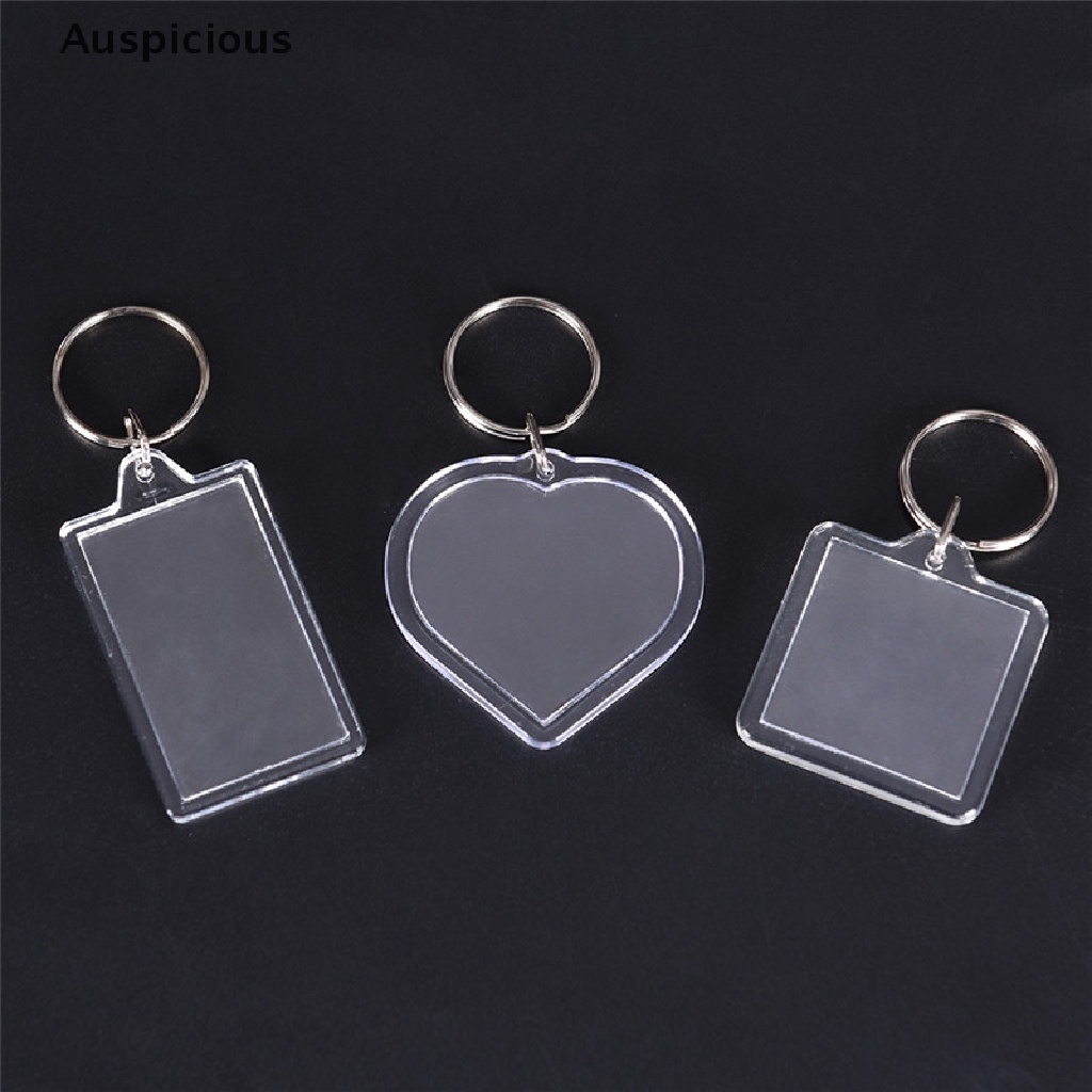 ♛✽ Set 5 Móc Khóa Trong Suốt Tiện Lợi