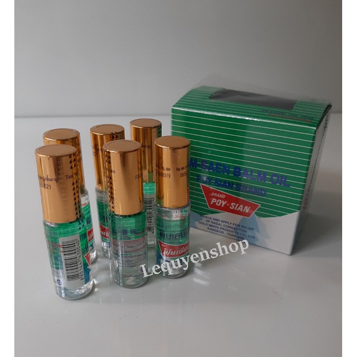 [Combo]12 Chai Dầu Lăn Núi Thảo Dược POY-SIAN