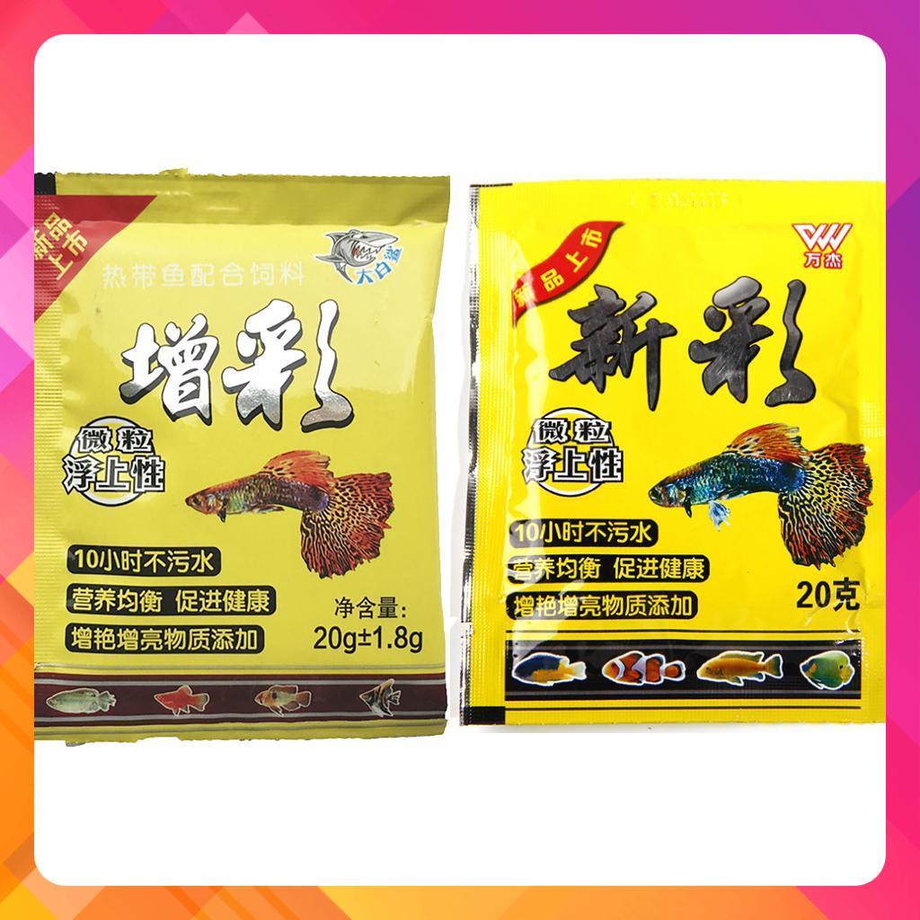 Thức ăn dành cho cá bảy màu/betta/cá nhỏ