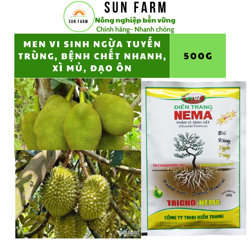 PHÂN VI SINH ĐIỀN TRANG TRICHO NEMA 500G
