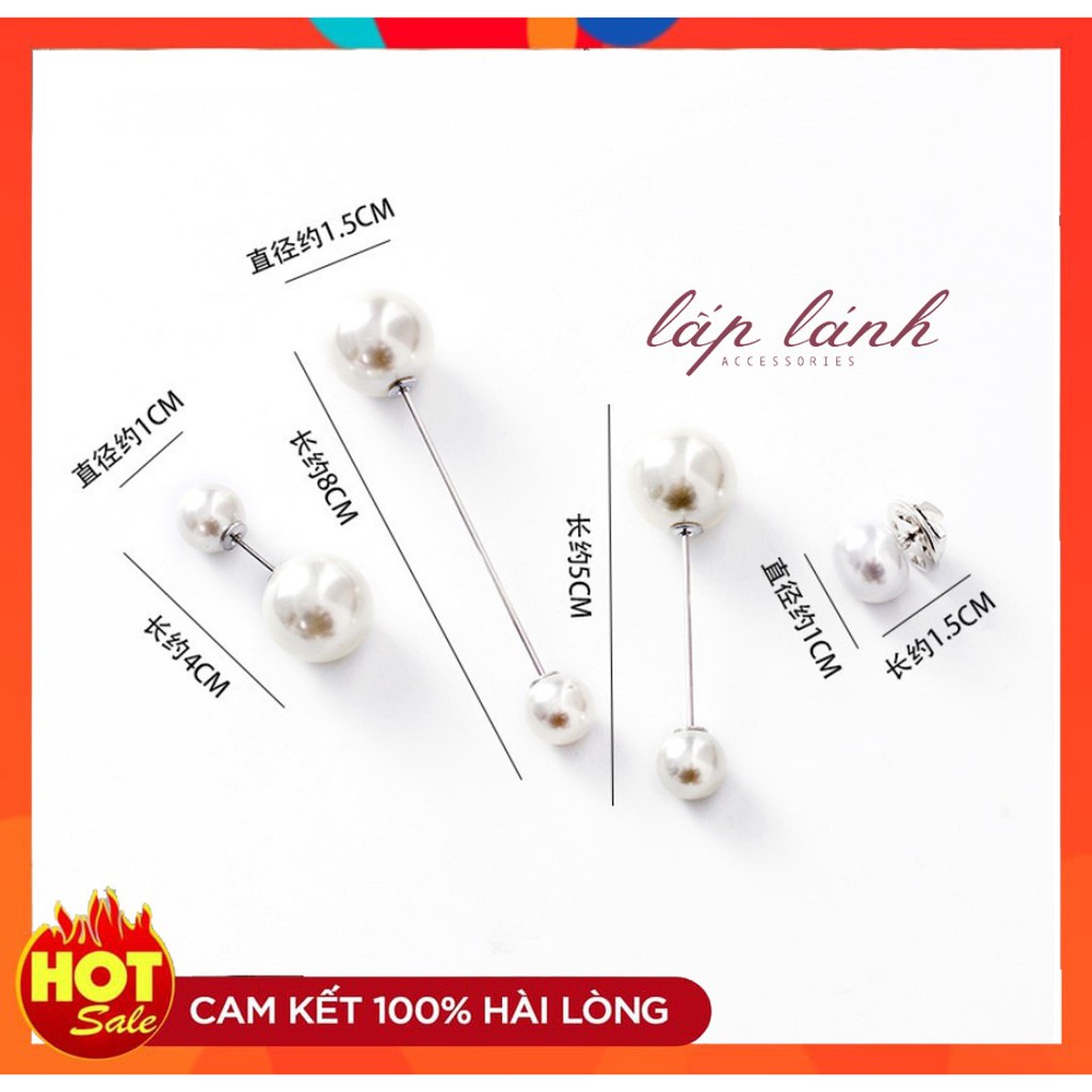 Combo Set Kim cài trâm cài áo đính ngọc bóp eo quần jean, bóp eo quần tây, váy, áo sơ mi tiện lợi KHUY