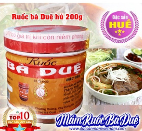 Mắm ruốc bà duệ hủ nhỏ 200g 💕 đặc sản huế 💕