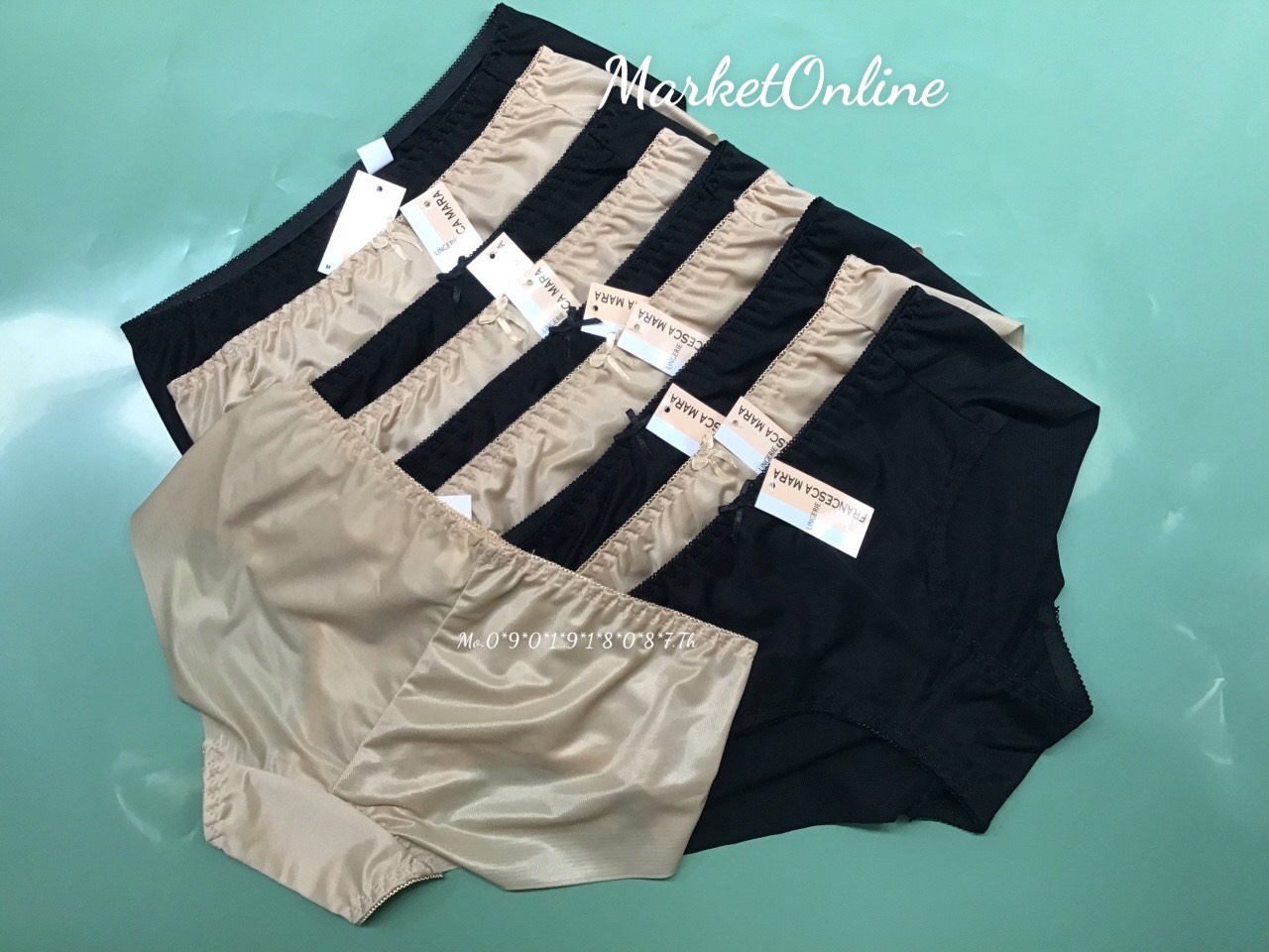 Combo 5 Quần Sịp Lót Nữ Không Lộ Viền Dáng Thể Thao Chất Vải Voal Thoáng Khí Không Gây Dị Ứng Mặc Hàng Ngày MarketOnline MR031 M-3XL