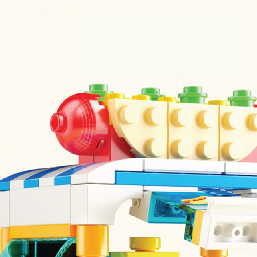 Đồ Chơi Lego - Lego Xe Đồ Ăn - Xe Lego