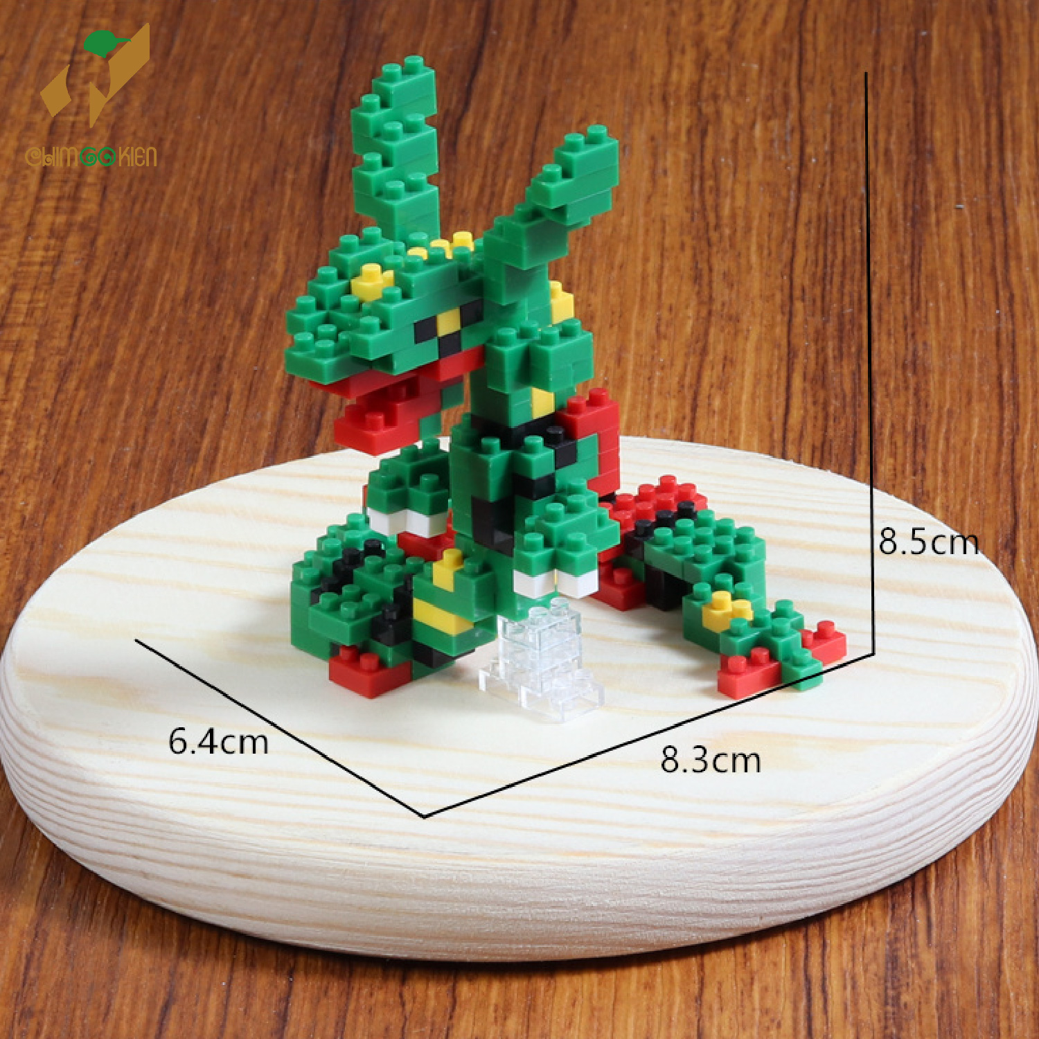 Bộ đồ chơi Lego xếp hình nhân vật Pokemon huyền thoại