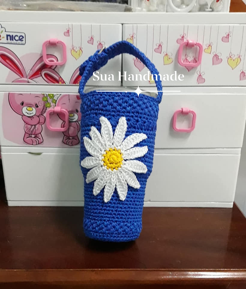 Túi đựng ly giữ nhiệt Handmade (không bao gồm ly)