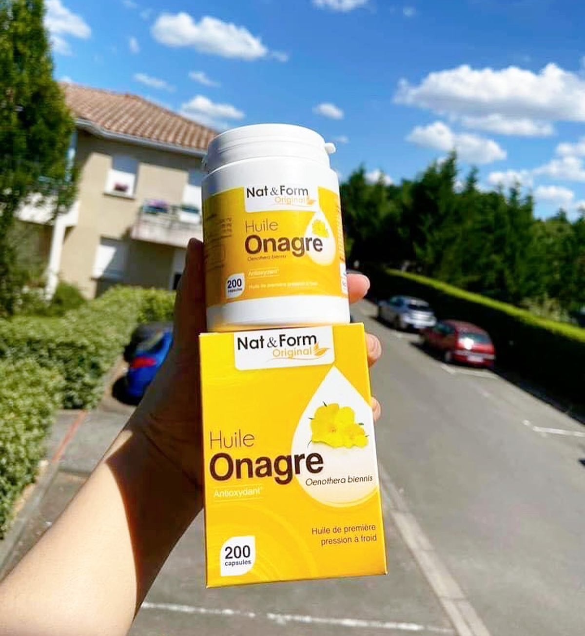 tinh dầu hoa anh Thảo Nat&Form nội địa Pháp