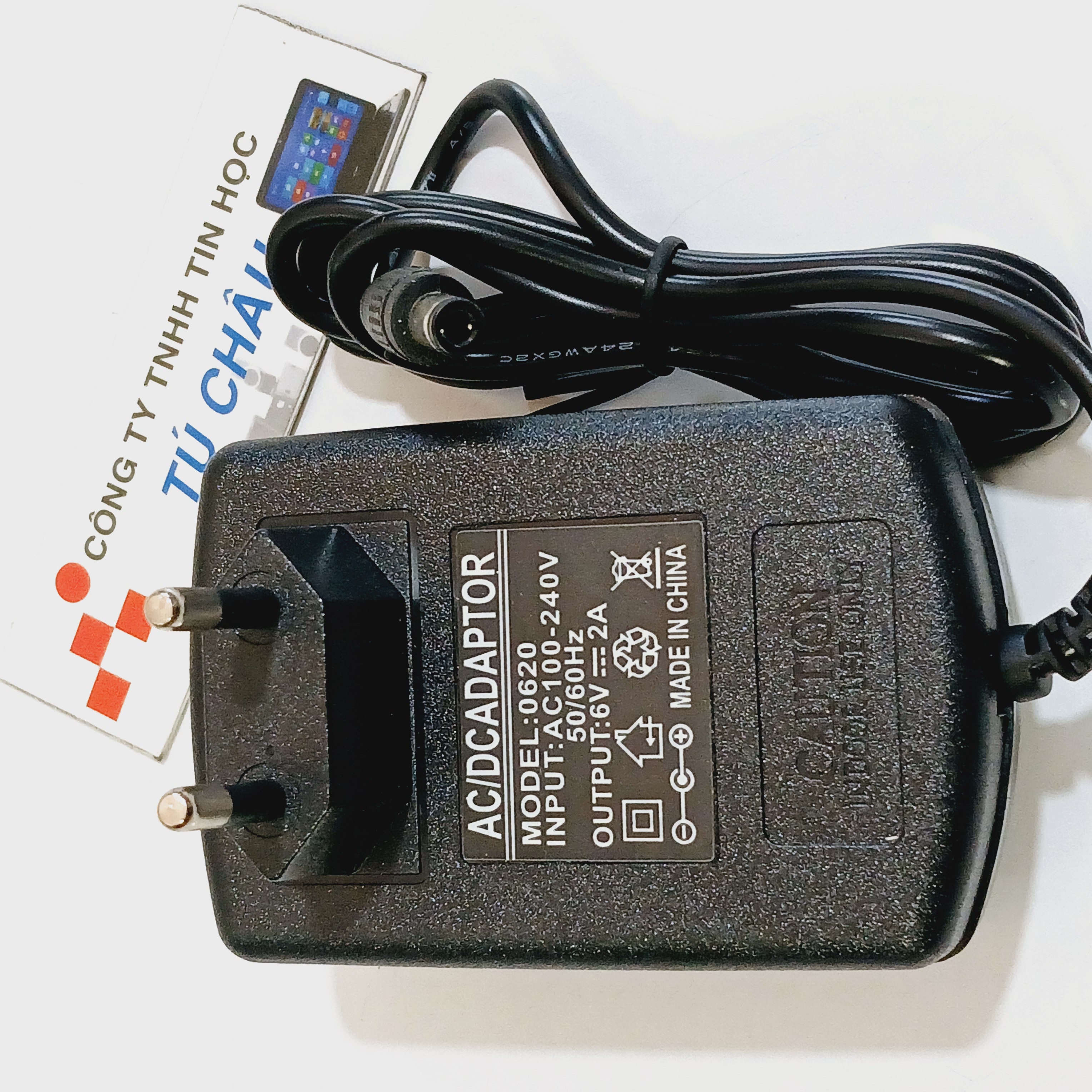 Adapter DC 6V - 2A ( Đầu cắm 5.5mm x 2.1mm)