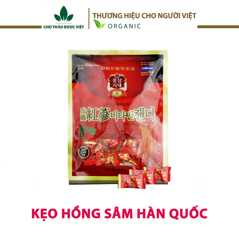 Kẹo hồng sâm Hàn Quốc- Chợ Thảo Dược Việt