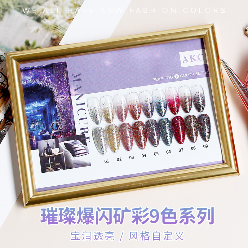 Sơn Gel AS mã AKC chai đỏ 15ml