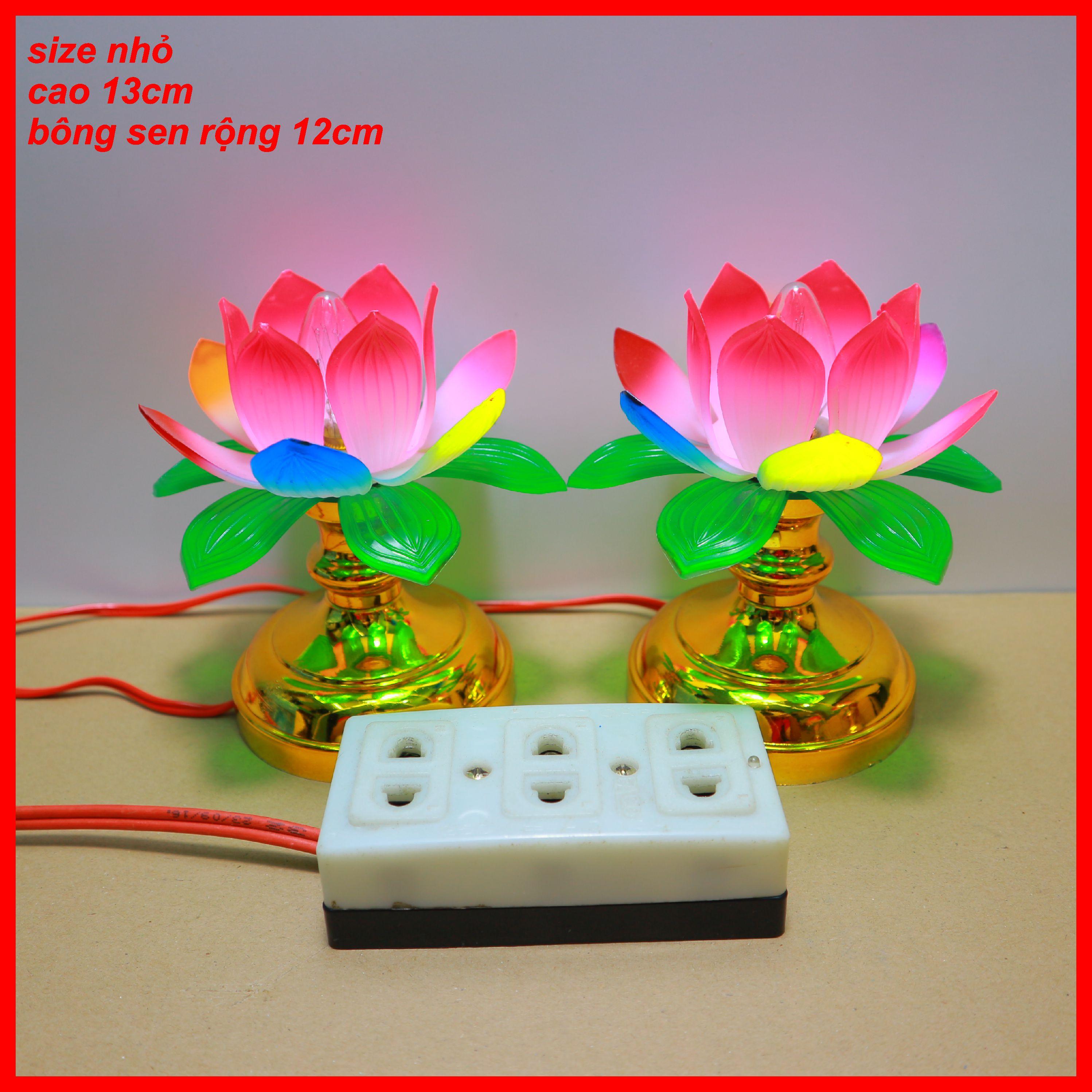 (Category 1) Pair of Altar Lamps, Altar Lamps, Altar Electric Lamps, Buddha Altar Lamps