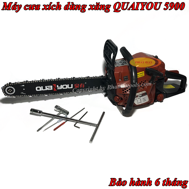Máy Cưa Xích Chạy Xăng 2 Thì QUANYOU QY5900