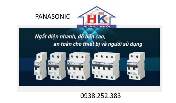 CẦU DAO CHỐNG GIẬT 2P RCBO PANASONIC